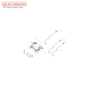 For GWM Tank 500 Front Bumper Wiring Harness Assembly 4011700XKV3FA