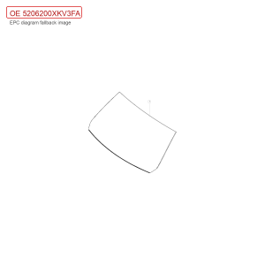 For GWM Tank 500 Front Windshield Glass Assembly 5206200XKV3FA